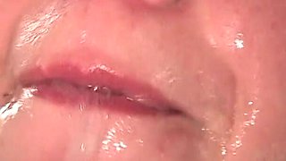 Extreme deepthroat fuck with young 18y teen slut