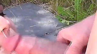 Melina May! Hart Outdoor Assfuck