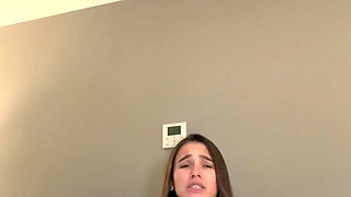 SMALL TIT BRUNETTE TATTOOED TEEN GIRLFRIEND CAUGHT IN SHOWER