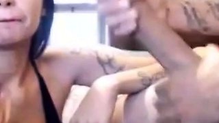 Busty Amateur Takes on a Monster Cock