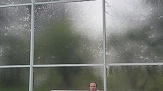 Bunny B Playing in the Hot Tub