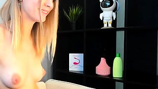 blonde teen pregnant girl has her pussy masturbated