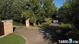 Butt Fucking lover blond hair girl moaning on a big cock