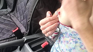 Public Agent: Feeling Horny, Had a Risky Little Play to Make Myself Squirt in the Car