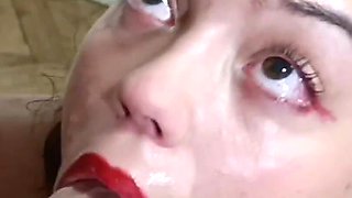 Submissive Girl Looks for Her Master and Ends up with Her Mouth Full of Cock
