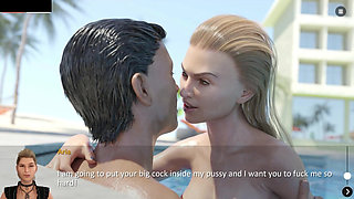 Stepsis Jerks and Redhead GF Gives Head - the Spellbook Pure #29 3D Animated Game