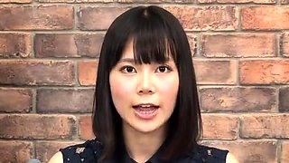 Slutty Japanese news babes are addicted to cock and semen