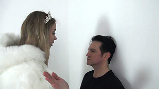 Tall Findom Train Her Slave!