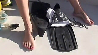 Daisy and Lars Are Filmed Having Under Water Sex