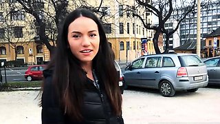 Nataly Gold loves to swallow spunk as we see
