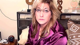 TABOO step-Mother polishes her enormous jewel all over sonny's face - (Custom-made content)