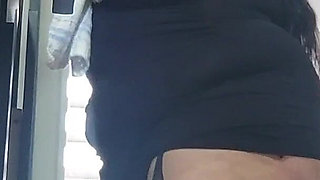 Flirty and Big-ass Stepmom, Only Fans in Slow Motion, in the Kitchen