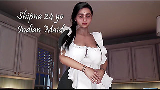 Shipna the Indian Desi Maid Bhabi