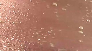 Hot Blonde with Perfect Body Gets Squirted Everywhere While Masturbating