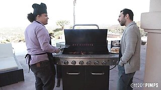 Brilliant Tommy and Brook's busty video