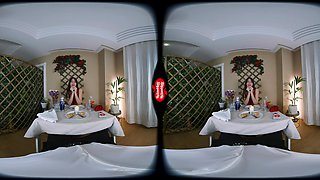 Valentine's Dinner And Love Making With Creampie