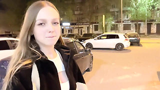Hot Russian Teen Arisha Mills Gives Blowjob To Power Engineer - POV Cowgirl & Doggy Style