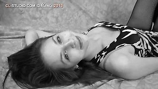 Russian beauty Marta: Brunette, Solo  Bongacams Porn