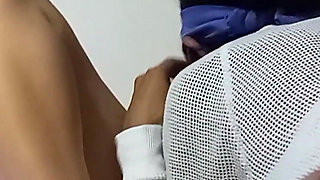 I Tear Her Stockings and Cum Twice in My Argentinian Spanish Teacher's Pussy Married While Her Husband Waits for Her at Home