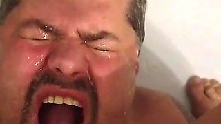 POV Girl Pisses on Tattooed Guy in the Shower