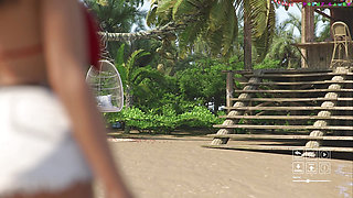 Midnight Paradise by Lewdlab - Hot Beach Day,making an Old Man Happy 18