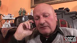 Mature Brunette Granny Gets Fingered and Licked by Big Black Cock Before Hot Interracial Facial