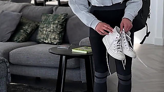 Hijabi Aaliyah Yasin Gets Horny After Her Gym Workout