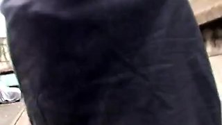 Euro amateur outdoor suck and rim