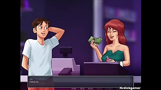 Summertime Saga My Friend Sucks My Dick and Swallows My Cum