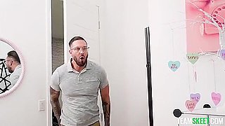 Roxie Miller - My First Cum Inside Me, Stepdaddy Roxie Millers First Creampie