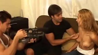 Beautiful and hot blonde with a big tail moaning and cumming while giving her pussy and very tasty spit: Porn