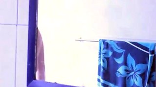 Soapy Brunette's Shower Solo