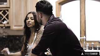 Natural tits porn with junoesque Seth Gamble and Kenna James from Pure Taboo