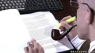 Blowing Dr. Blue With Mick Blue, Asa Akira - Brazzers
