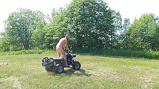 Took My Stepmom for a Ride on an Atv and Fucked Her