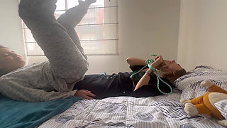 She Ties Me up and Then Facesitts Me to Orgasm