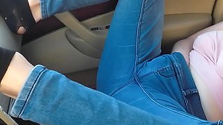 Aleya Sun Farting and Squirting in My Car
