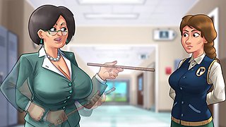 Super hot Korean thick mummy and daddy featured in summertime saga