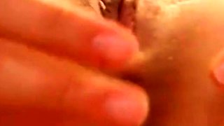 Up-close Anal Play with Dildo and Fingers
