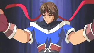 Horny anime slut fucking hard dick