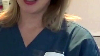 Latex Glove JOI in the Dental Chair Naughty Nurse POV