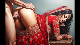 Husband fucked his wife on the first night of marriage Video HD