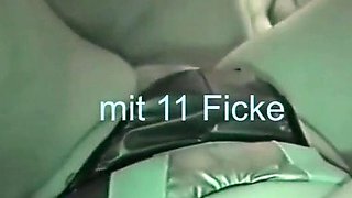 Gangbanged German Girl Shared by Cuckold