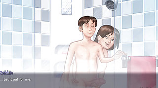 Chod chod kar maja agaya aj pura andar tak dal diya - summertime saga game