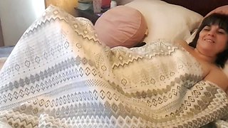 Stepson Catches Stepmother Masturbating And Ends Up Cumming
