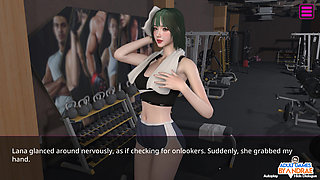 Ep2: Lesbian Show with Luna and Mion - Female Anchor Next Door