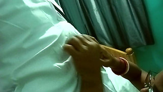 Delhi Hospital Nurse Sheela Hot Blowjob and Romantic Fucking with Doctor Pandit- viral sex