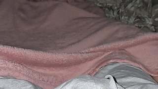 Step mom hand slip under step son underwear handjob his dick