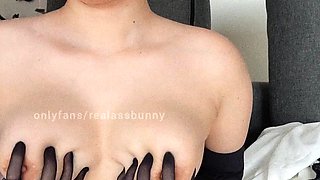 Perfect couple fuck blowjob brunette