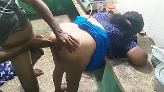 Bhavana Aunty Was Working in the Kitchen and Invited Me for Sex and I Had Sex with Him